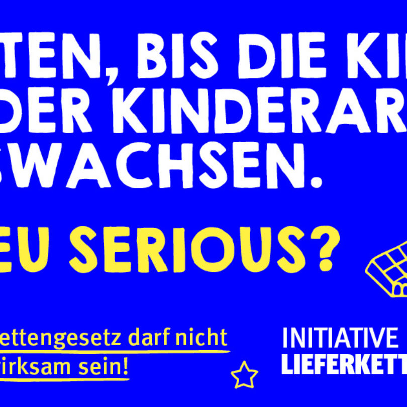 Ein unwirksames EU-Lieferkettengesetz darf nicht das Ziel sein – unser offener Brief an Europaparlamentarier Axel Voss