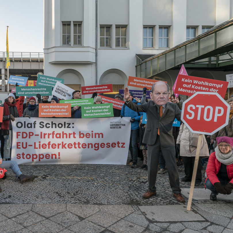 EU-Abstimmung verschoben: Jetzt FDP-Lügen entlarven und Lieferkettengesetz zustimmen!